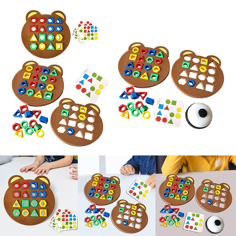 Maliben | Shapebear | Playing And Learning With Fun - Montessori Toys To Discover Shapes