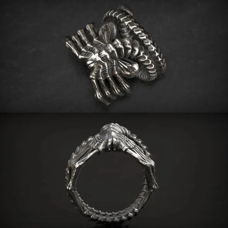 Maliben | Alien-Facehugger-Ring