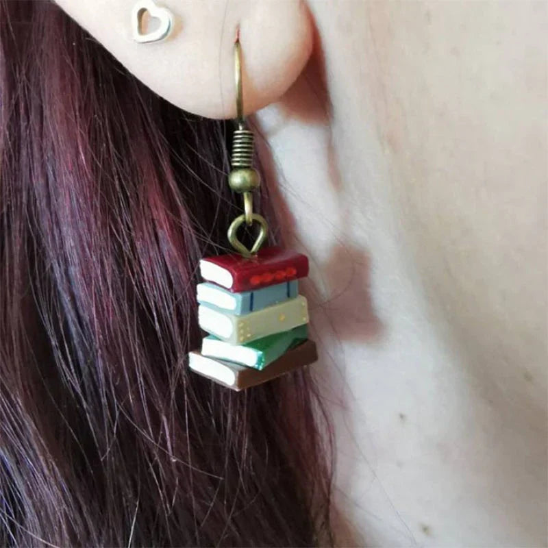 Maliben | Book Stack Earrings