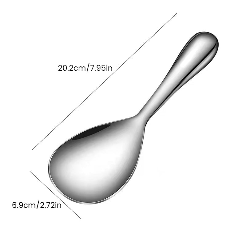 Maliben | Thickened Stainless Steel Non-Stick Rice Spoon