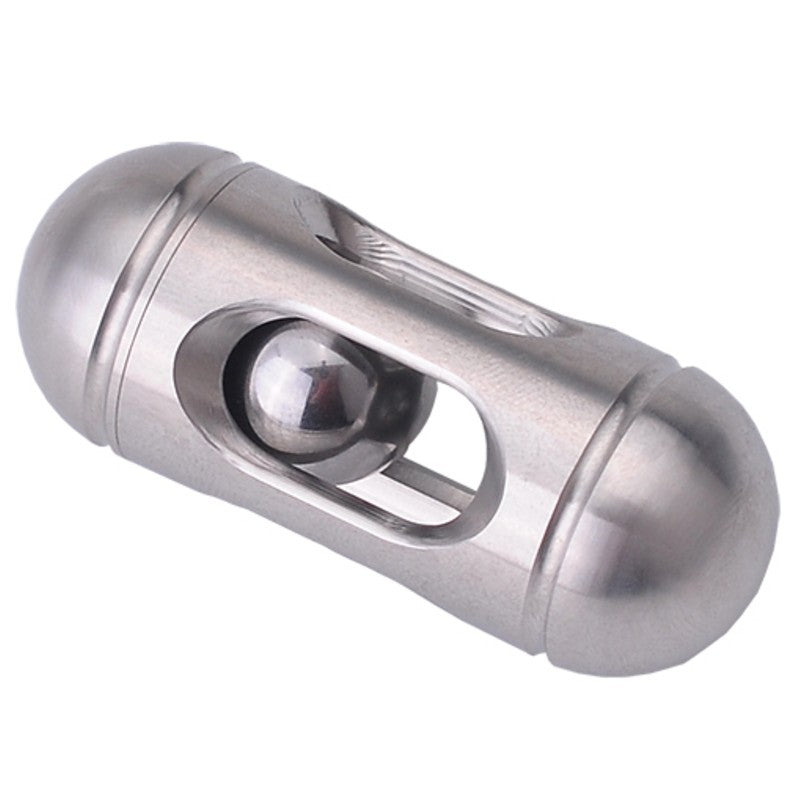 Maliben | Anti Stress Mini Cylindrical Fidget Toy, With Pocket Size & Stainless Steel Material, For Everyday Carrying