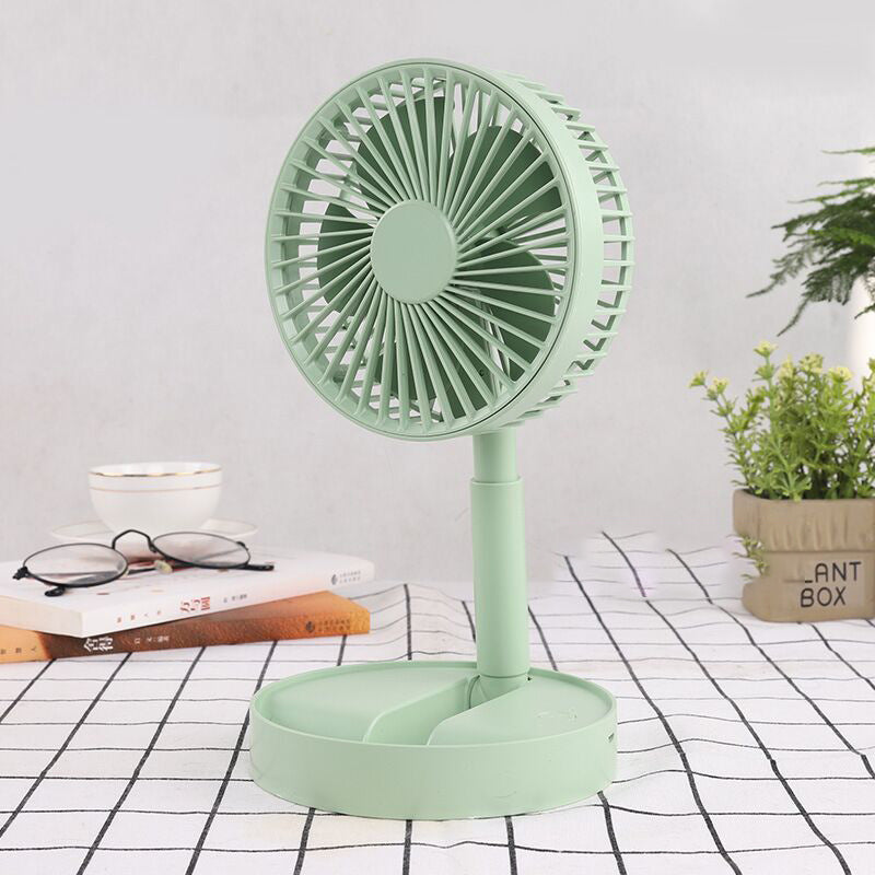 Maliben | Height-Adjustable, Rechargeable Telescopic Stand Fan