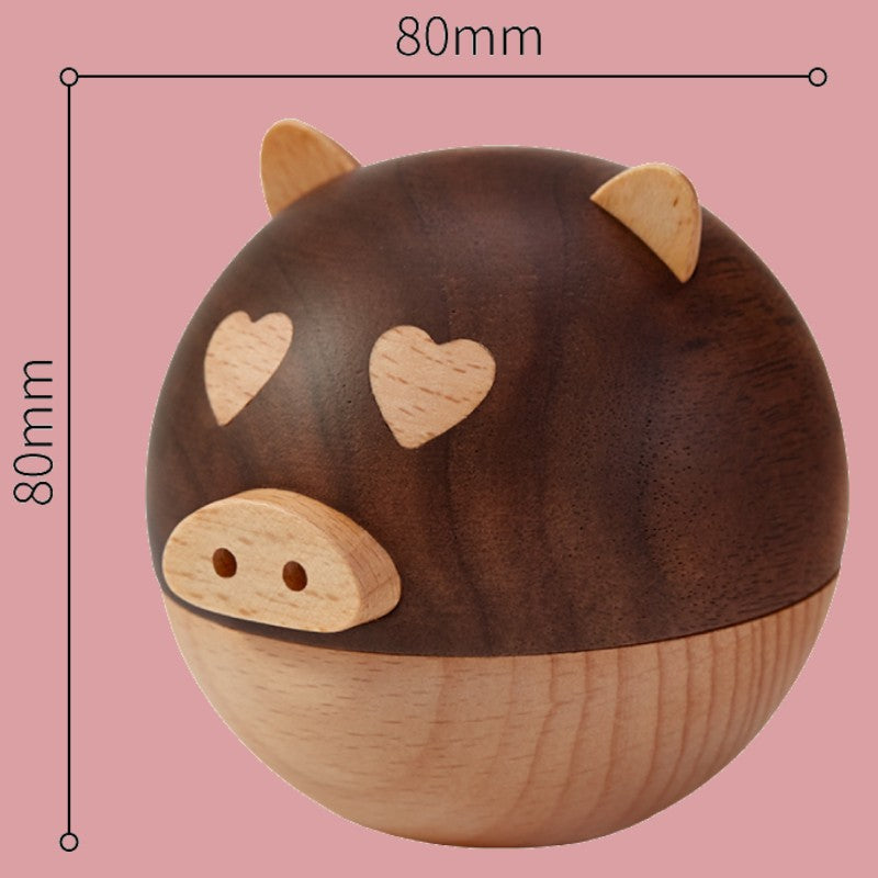 Maliben | Cute Wooden Jewelry Box, For Necklaces, Earrings, Rings, Cufflinks And More