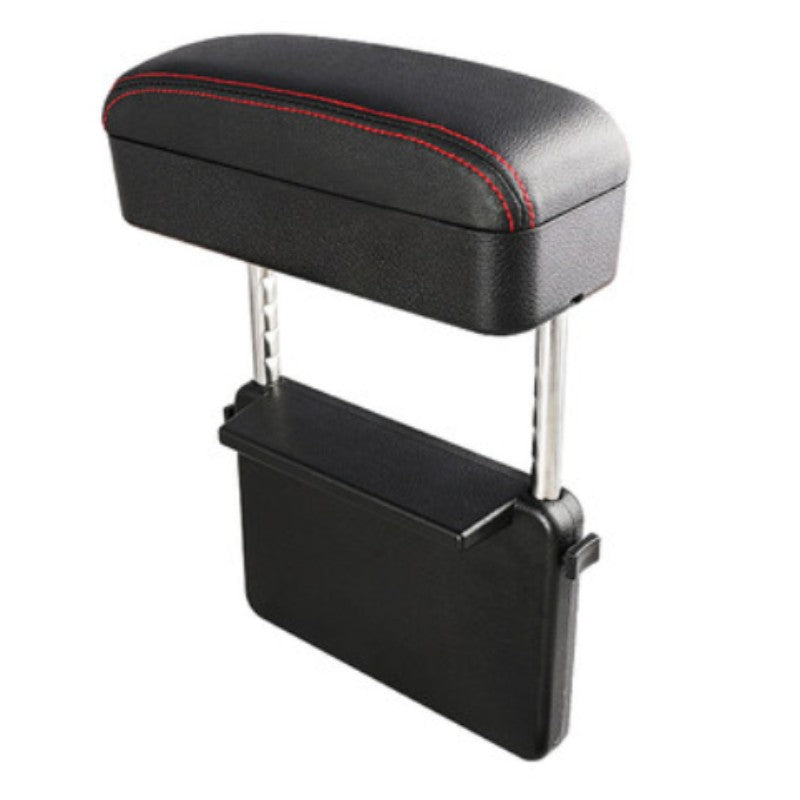 Maliben | 3-In-1 Universal Adjustable Car Armrest Storage Box, With Arm Support, Wireless Charging & Item Storage, For Long Distance Drive (1pc)