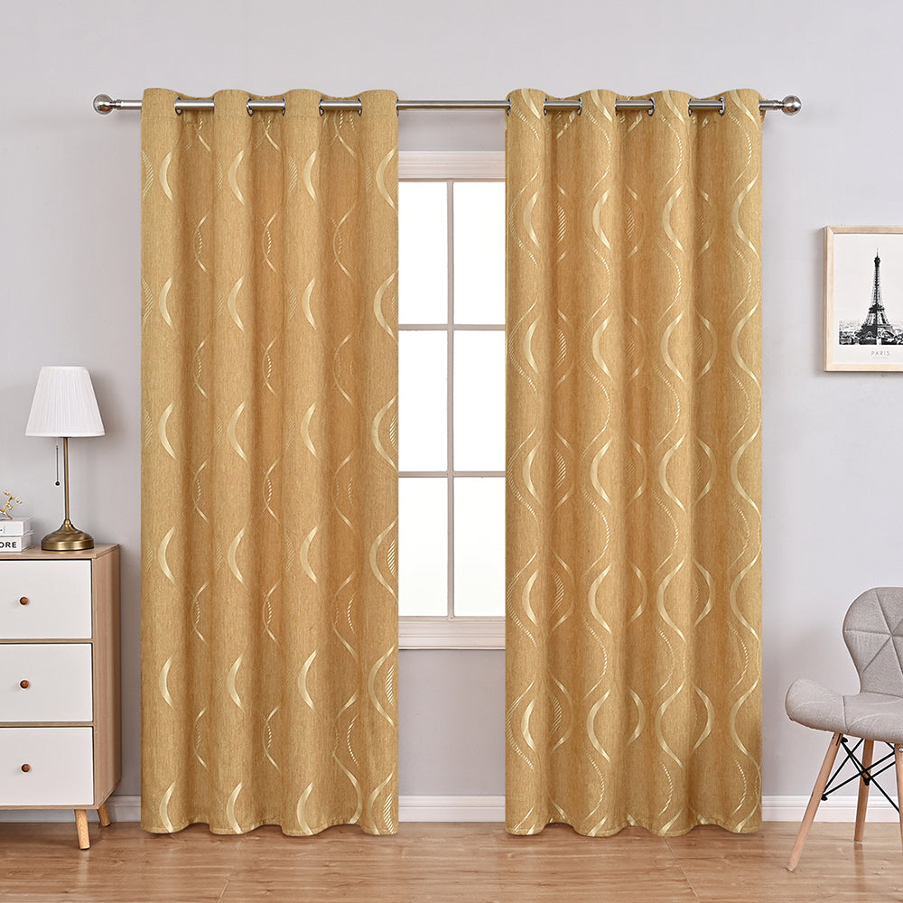 Maliben | Floralelegance Curtains - Luxury Chenille Flower Print Curtains