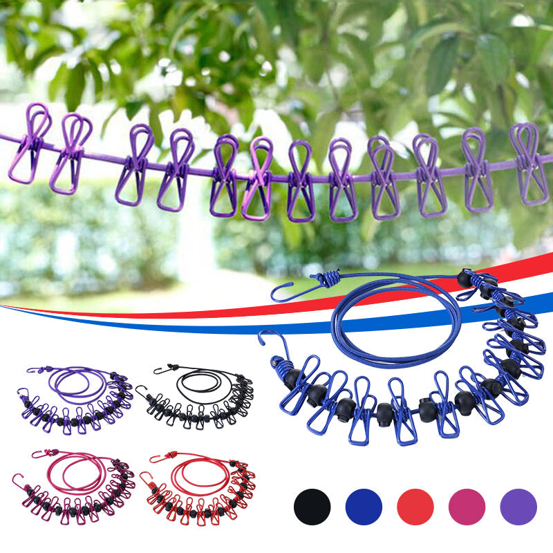 Maliben | Portable Elastic Travel Laundry Rack