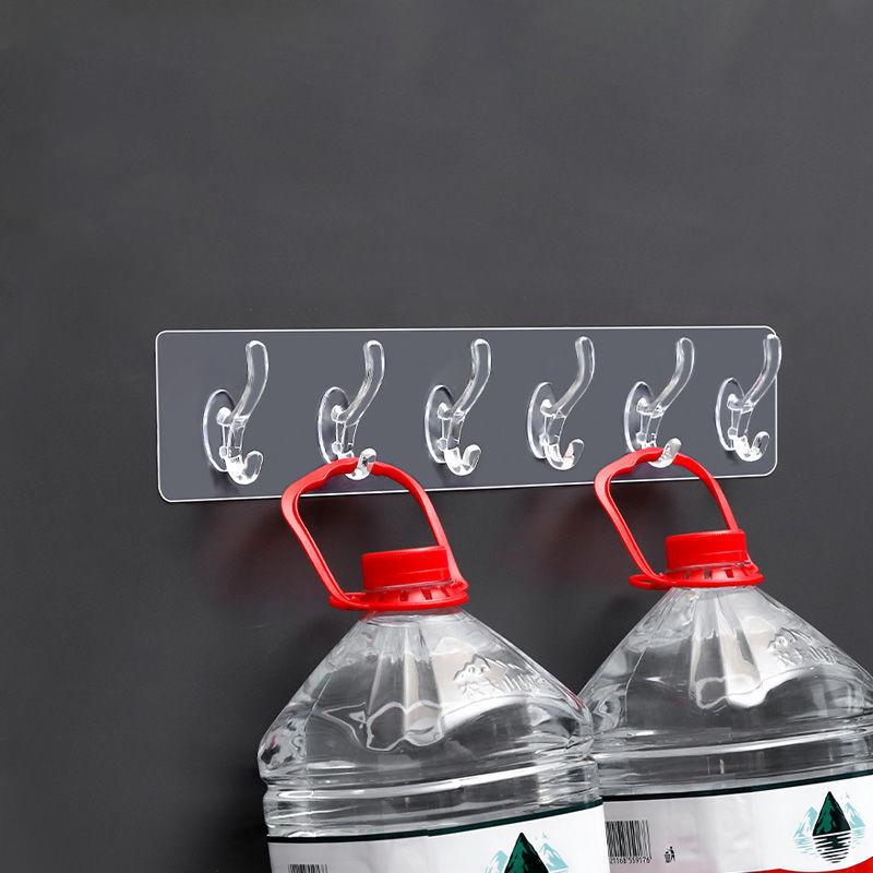 Maliben | Multifunctional Transparent 6 Hooks