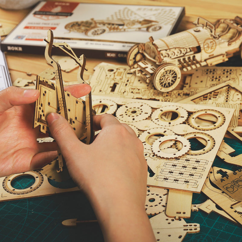 Maliben | Creative Three-Dimensional Assembly Toy Street Cruiser