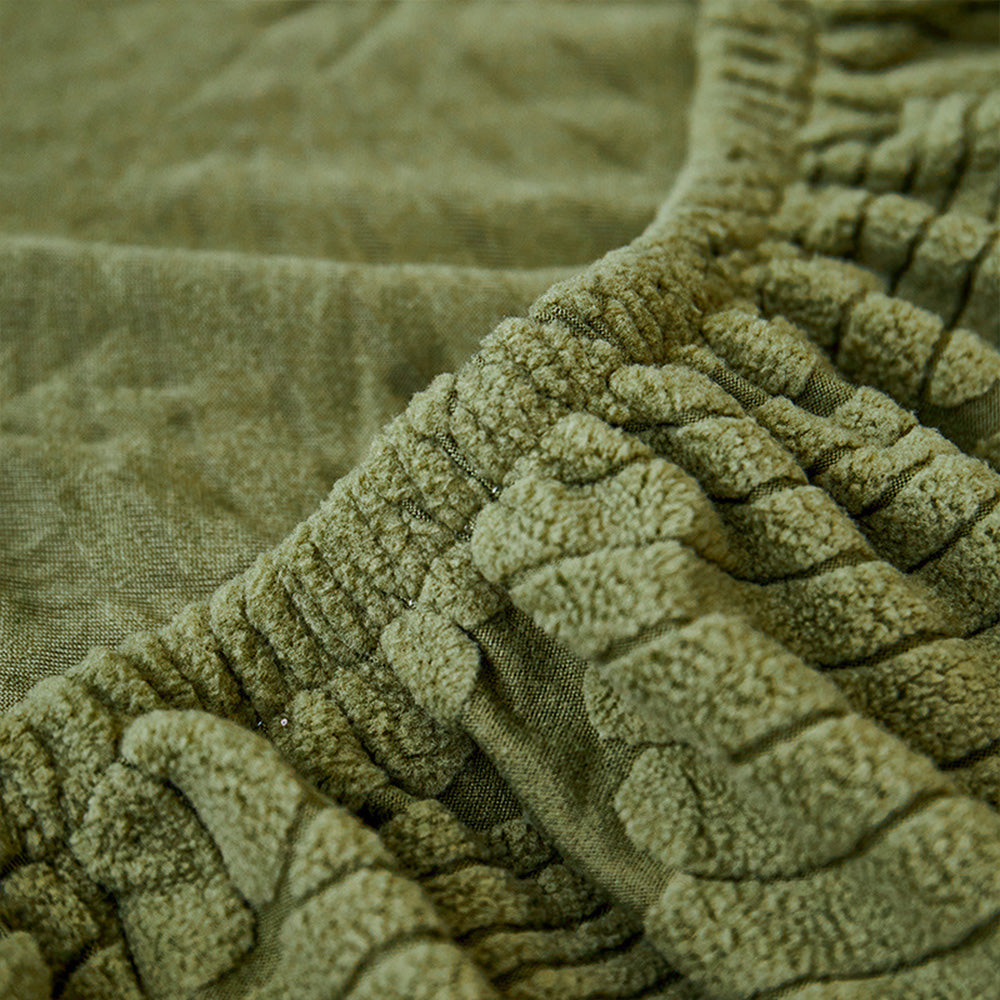 Maliben | Waterproof Sofa Cover with Tropical Leaf Pattern – Elastic and Scratch Resistant – Full Protection for Sofas