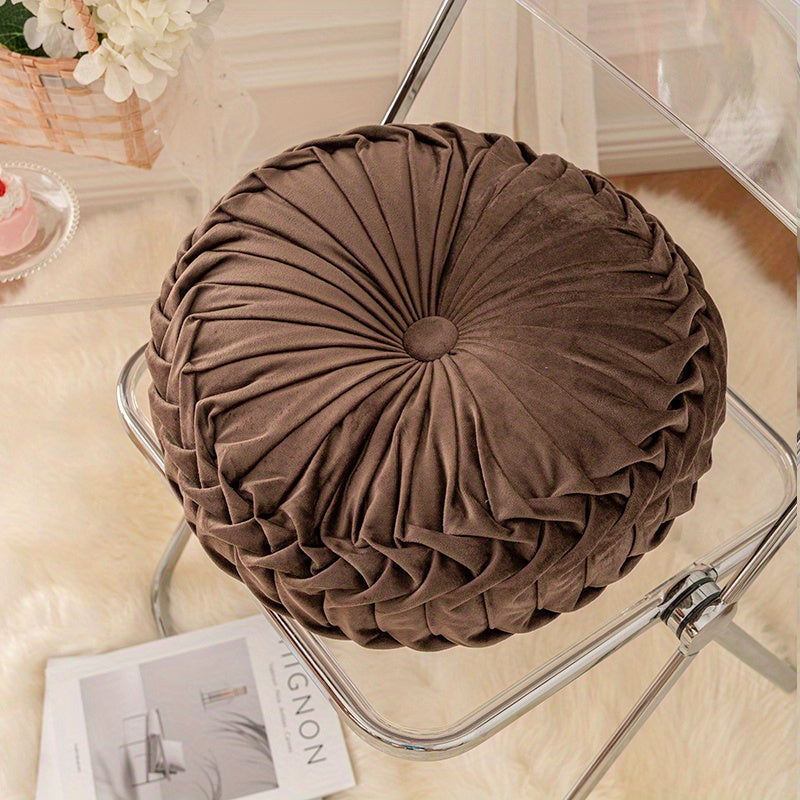 Maliben | Velvetpumpkin Cushion - Luxurious Plush Cushion For Comfort