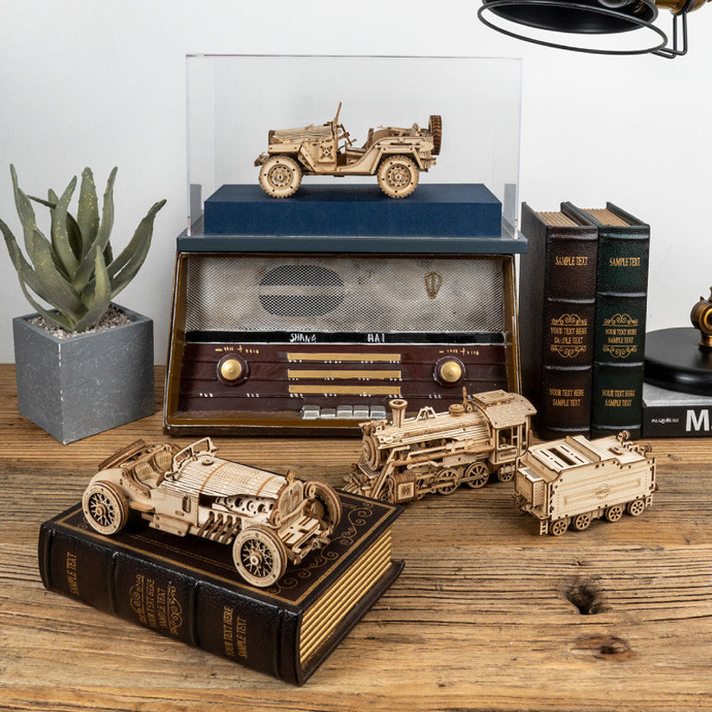 Maliben | Creative Three-Dimensional Assembly Toy Street Cruiser