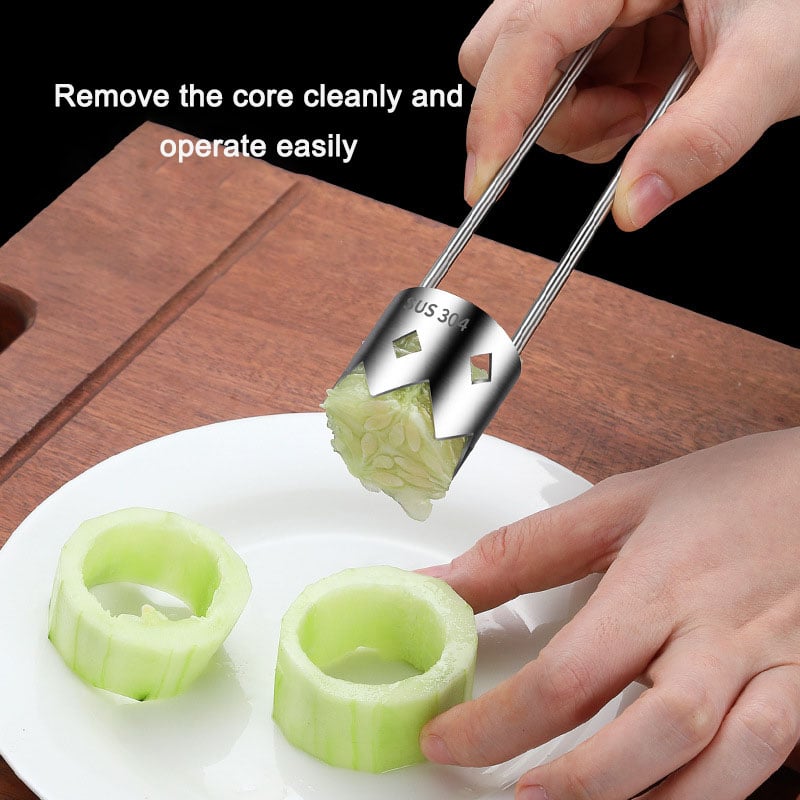 Maliben | ๐
304 Stainless Steel Multi-Use Core Remover๐