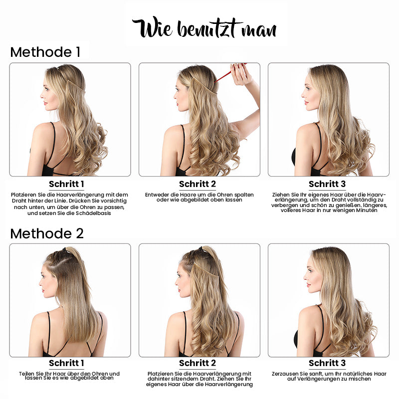 Maliben | Long Curly Wavy Wig