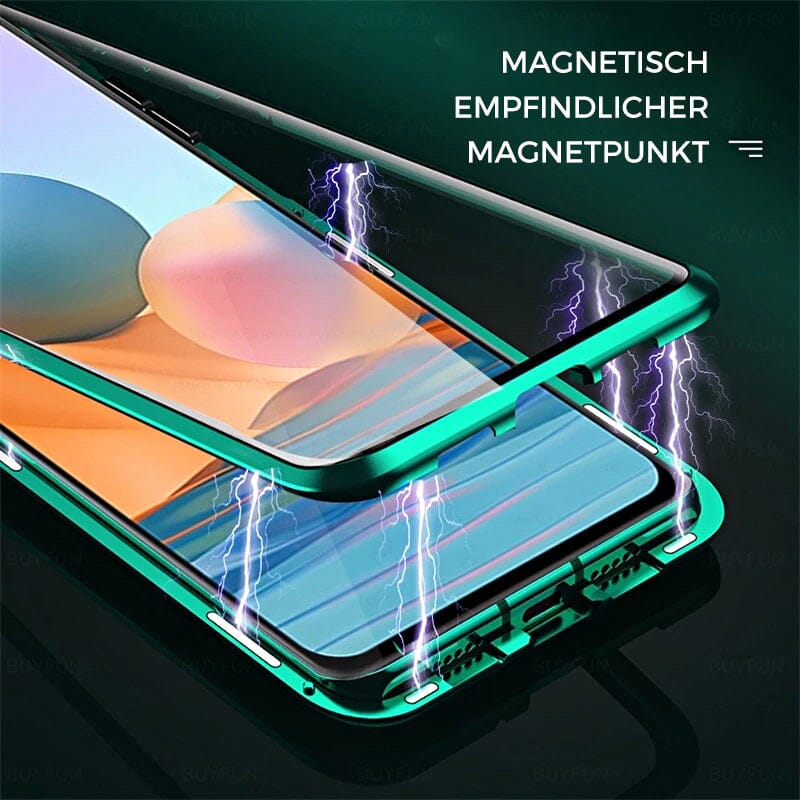 Maliben | Samsung Magnetic Tempered Glass Double-Sided Phone Case