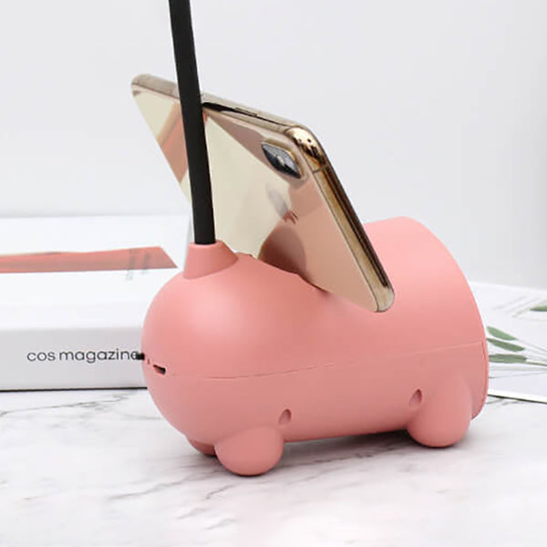 Maliben | Lumobun Table Lamp – Cute Led Desk Lamp With Pen Holder And Usb Connection