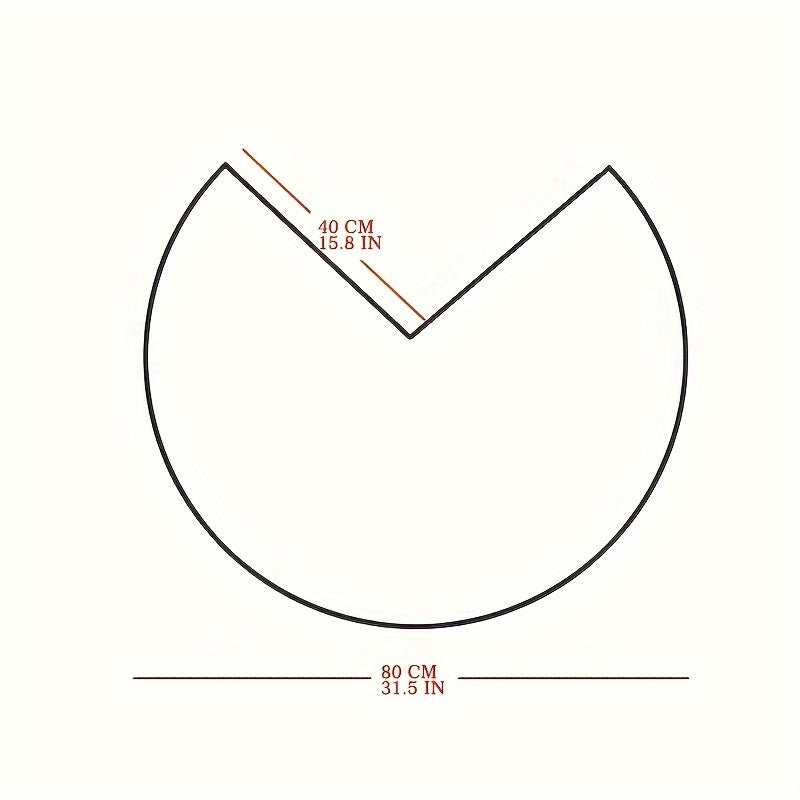 Maliben | Round Luxury Chen Bath Mat Ultra-Soft Chenille – Anti-Slip & Quick Drying