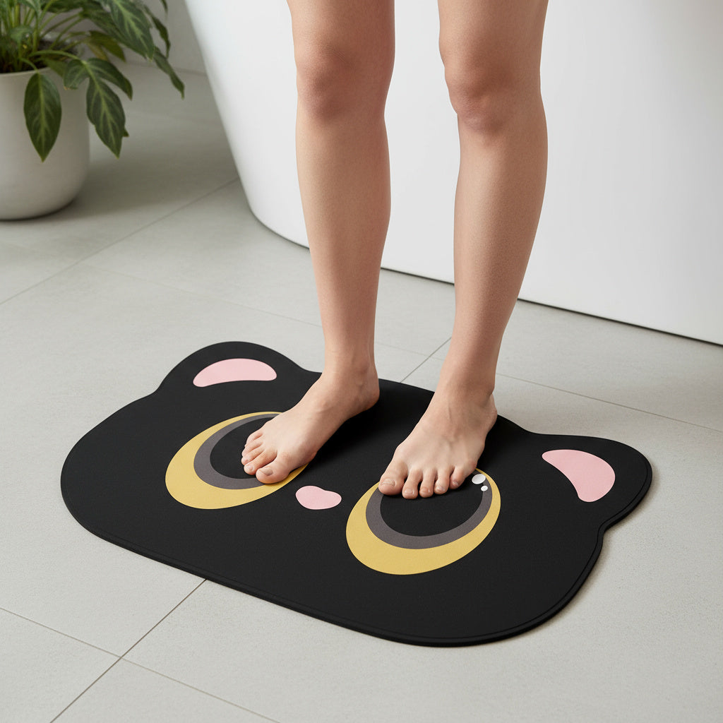Maliben | Cute Animals Quick-Dry Bathroom Mat