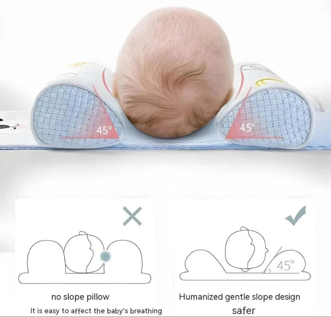 Maliben | Flexinest Pillow — Gentle Protection For Babies' Round, Perfect Head – Anytime And Anywhere