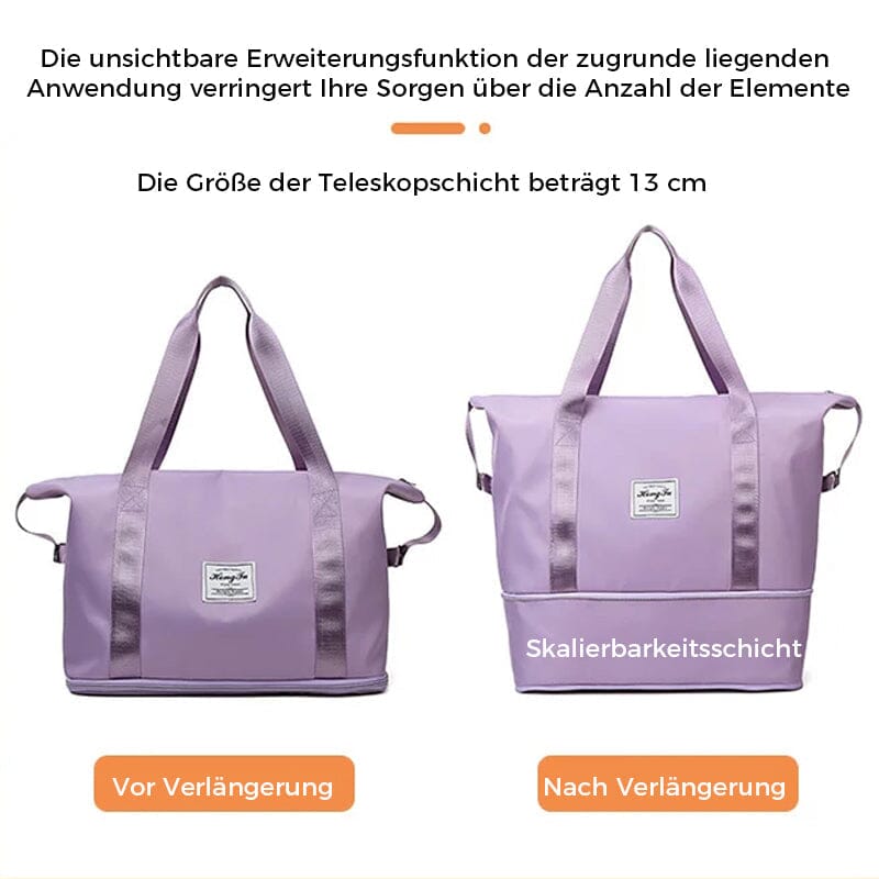 Maliben | Double-Layer Travel Bag With Large Capacity For Moisture Separation