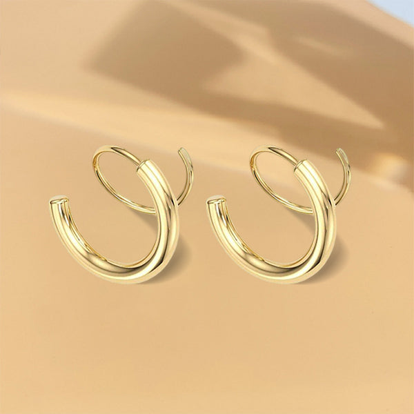 Maliben | Double Twist Spiral Earrings