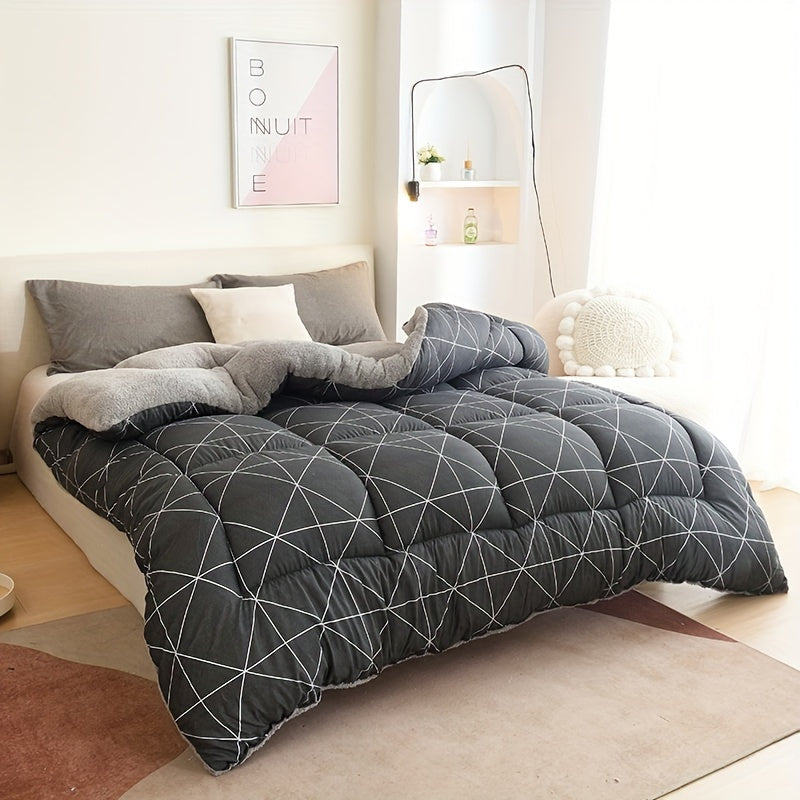 Maliben | Luxury All-Season Duvet Insert With Geometric Patterns