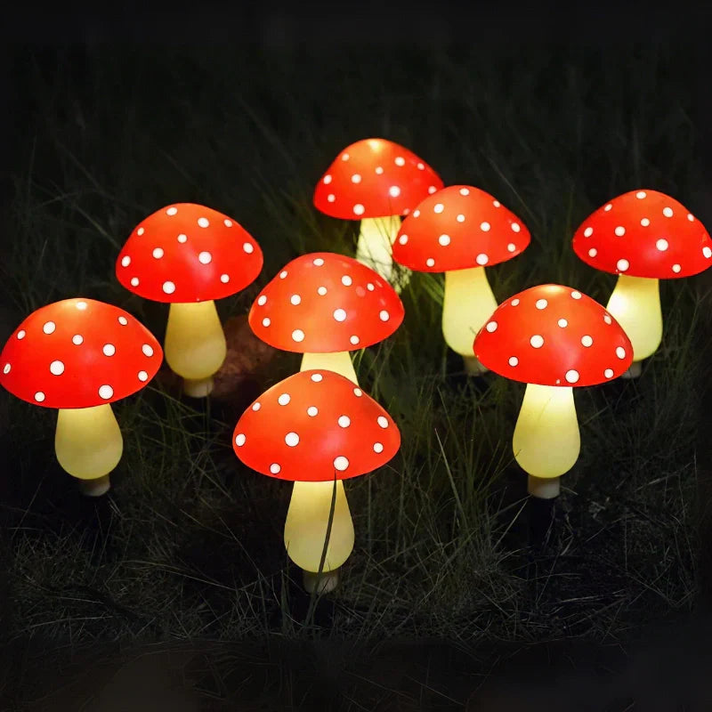 Maliben | Moonlitmushrooms Solar Garden Lights