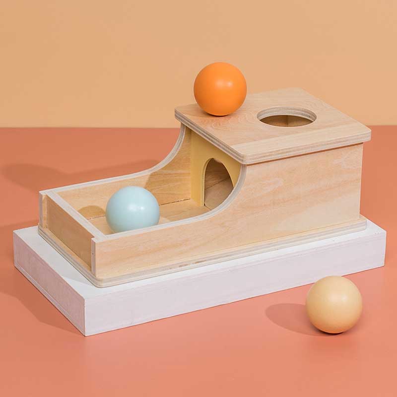 Maliben | Playwise Box | Discover Colors And Shapes - Montessori Sensory Toy