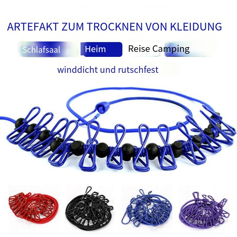 Maliben | Portable Elastic Travel Laundry Rack