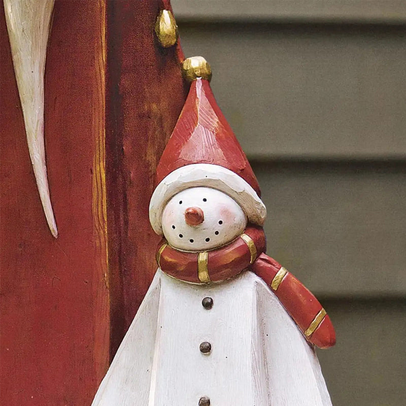 Maliben | Forest Snowman With Solar Lantern