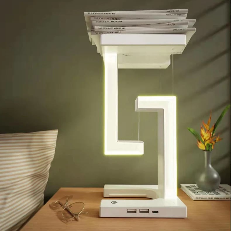 Maliben Wireless Charger - GlowCharge - Fast Charging - Magical Atmosphere in the Room