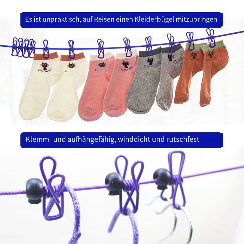 Maliben | Portable Elastic Travel Laundry Rack