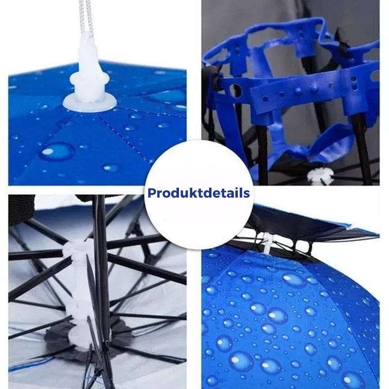 Maliben | Rain Umbrella Hat For Fishing And Gardening