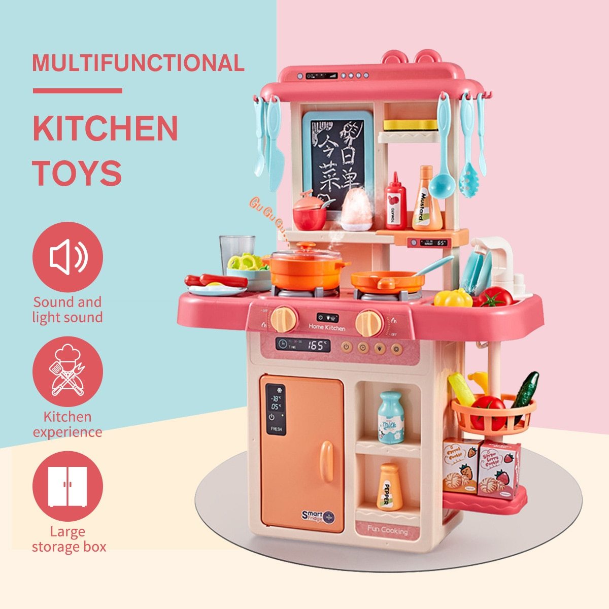 Maliben | Toy Water Tap | Flowing Fun - Realistic Kitchen Game With Real Water For Children