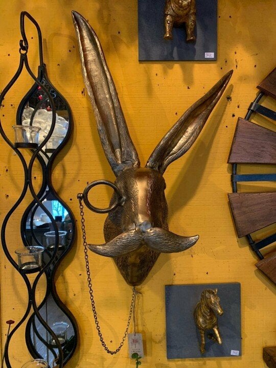 Maliben | Artbeest Animal Head Wall Decor – Hand-Painted Playful Figures Made Of Resin