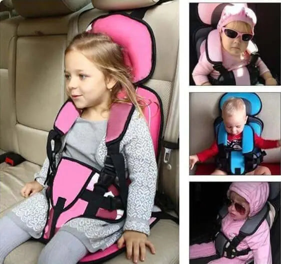 Maliben | Portable Child Travel Car Seat | Foldable Safety Booster with 5-Point Harness | Ages 0–12 Years