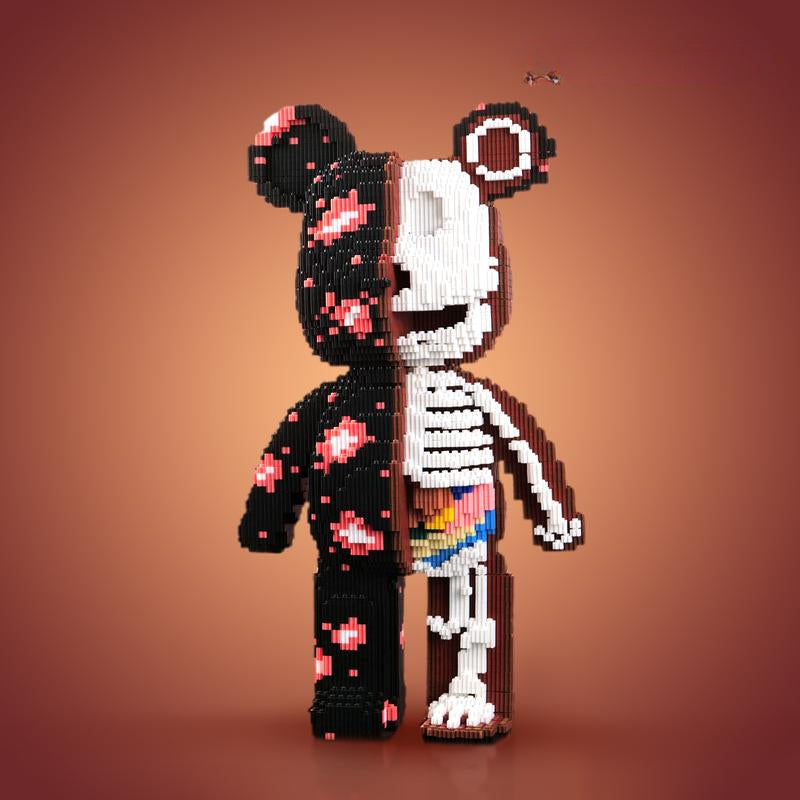 Maliben | Diy Pixel Art Block Bear Figures – Creative Building & Collectible Display