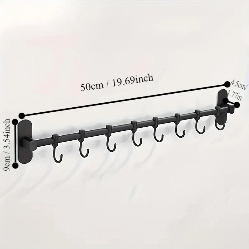 Maliben | Storage shelf for kitchen utensils – versatile use – wall-mounted – storage shelf for pan lids and spatulas