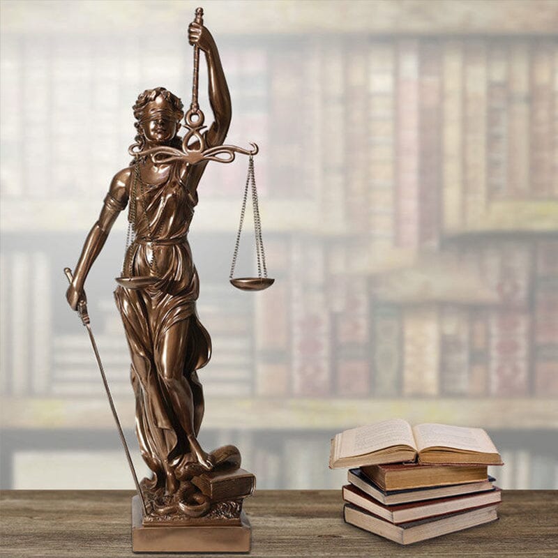 Maliben | Decorative Statue Of The Goddess Of Justice