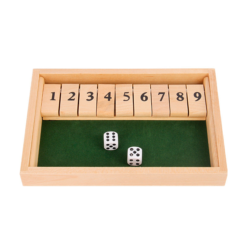Maliben | "Shut The Box" Game – Fun Table Math Game For Adults And Children