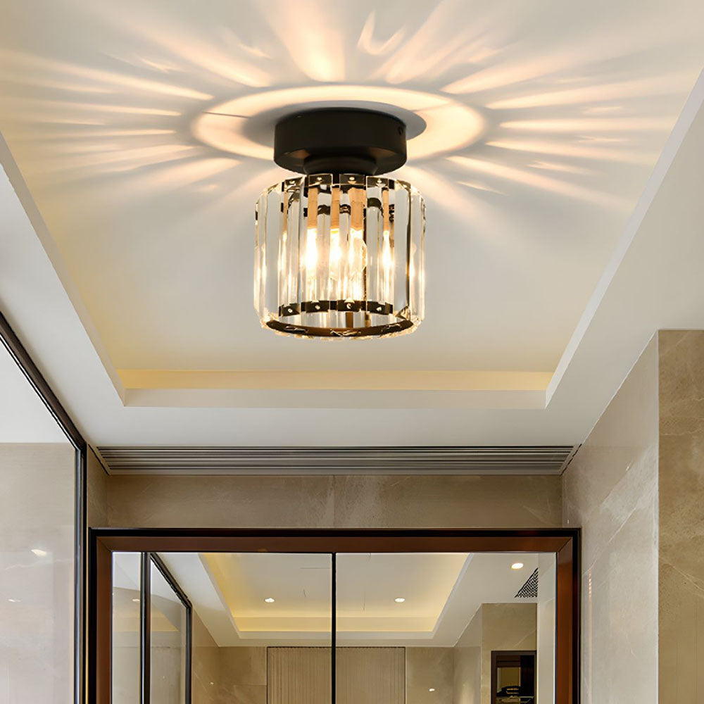 Maliben | Crystal Glass Ceiling Light For Modern Interiors