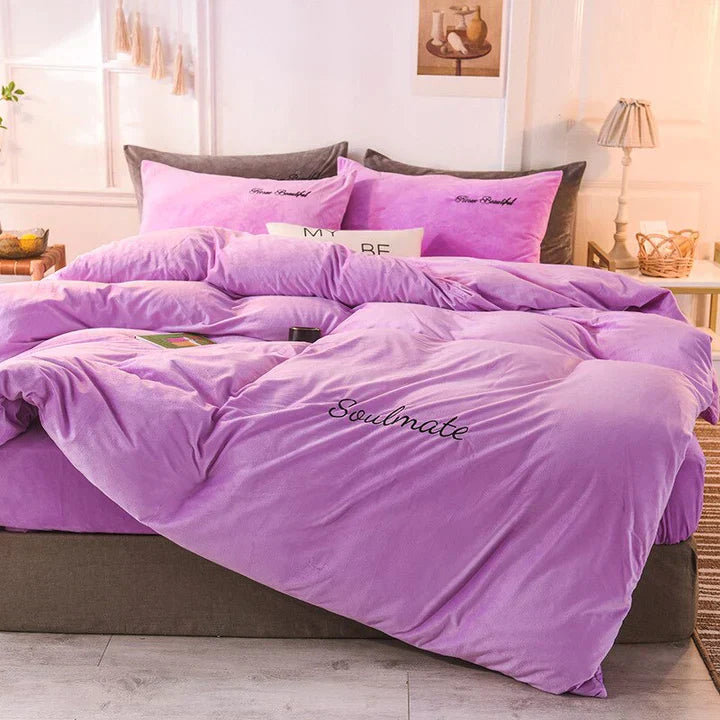 Maliben | Silkcloud Duvet Cover - Cozy Fleece Duvet Cover For Unmatched Sleeping Experience