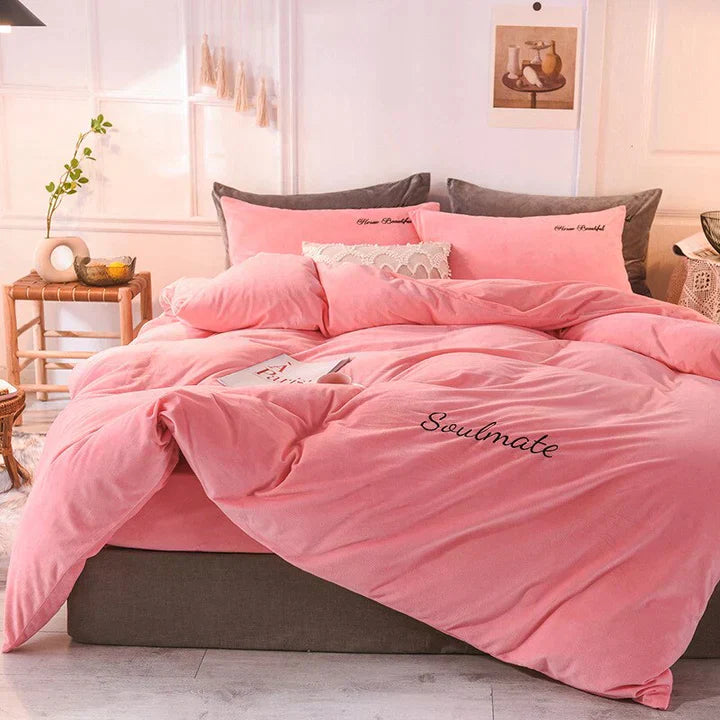 Maliben | Silkcloud Duvet Cover - Cozy Fleece Duvet Cover For Unmatched Sleeping Experience