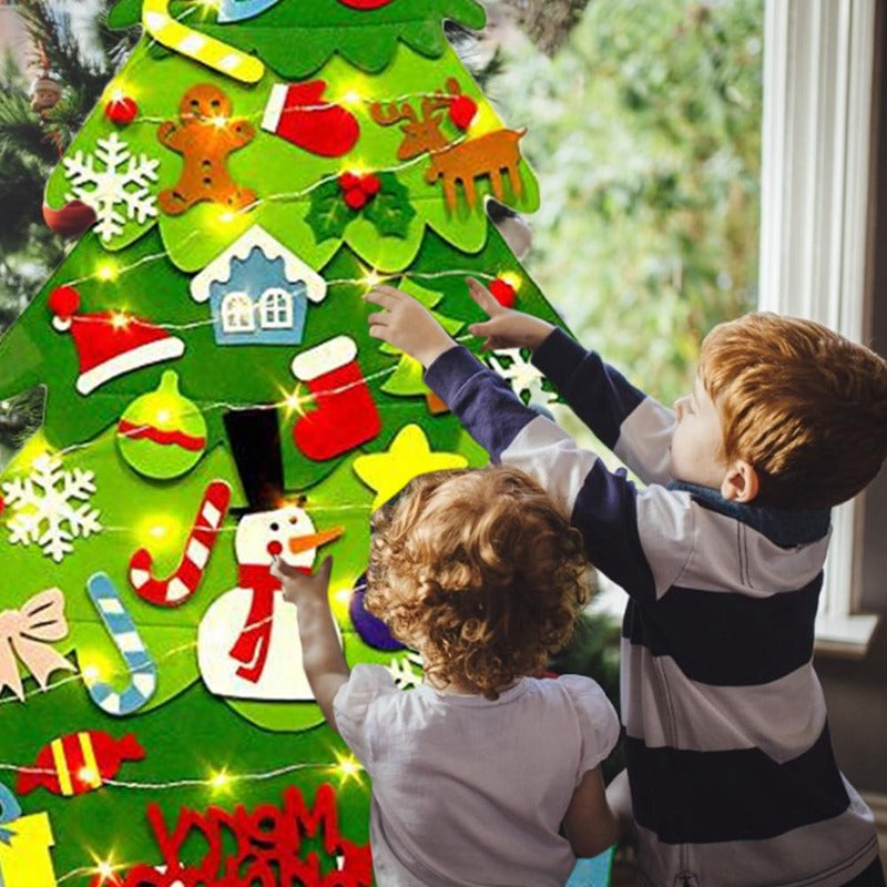 Maliben | FestiTree | Magical Christmas Fun For The Whole Family - Diy Felt Christmas tree Decoration