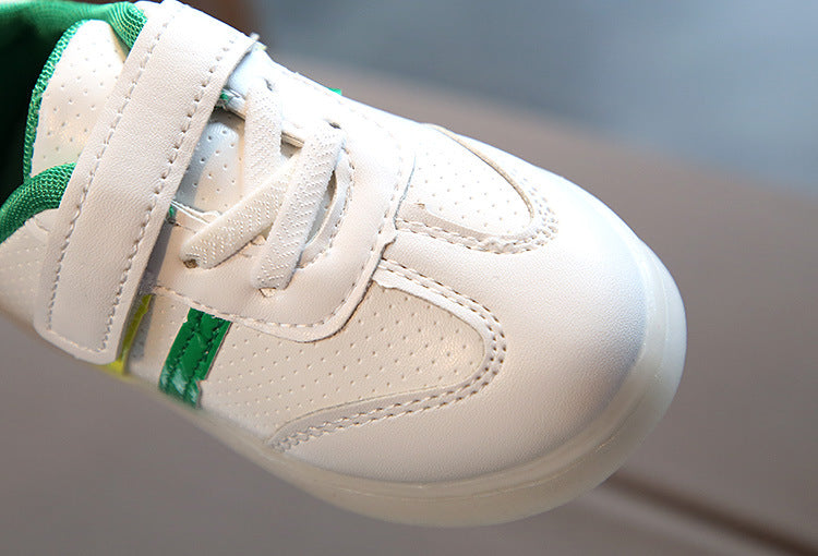 Led Kids Sneaker With Flexible Sole