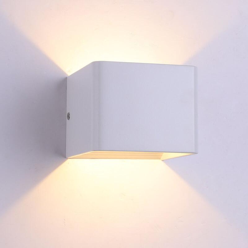 Maliben | Luminsquare - Square Mini Wall Lamp Made Of Aluminum