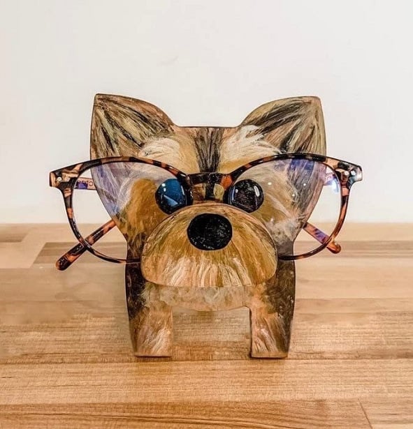 Maliben | Wooden Glasses Stand With Animals
