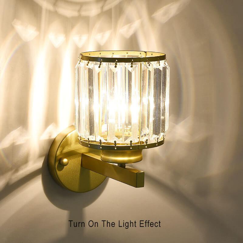 Maliben | Luxury Crystal Wall Lamp For Modern Interior – Led Lighting