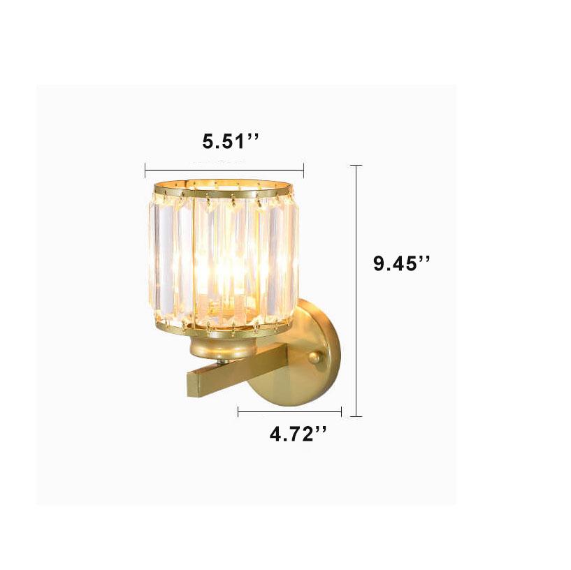 Maliben | Luxury Crystal Wall Lamp For Modern Interior – Led Lighting