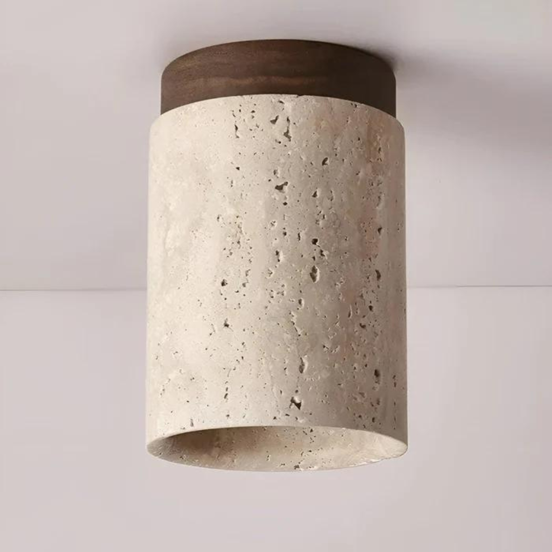 Maliben | Trendy Round Japanese Style Ceiling Lamp - Zenlight