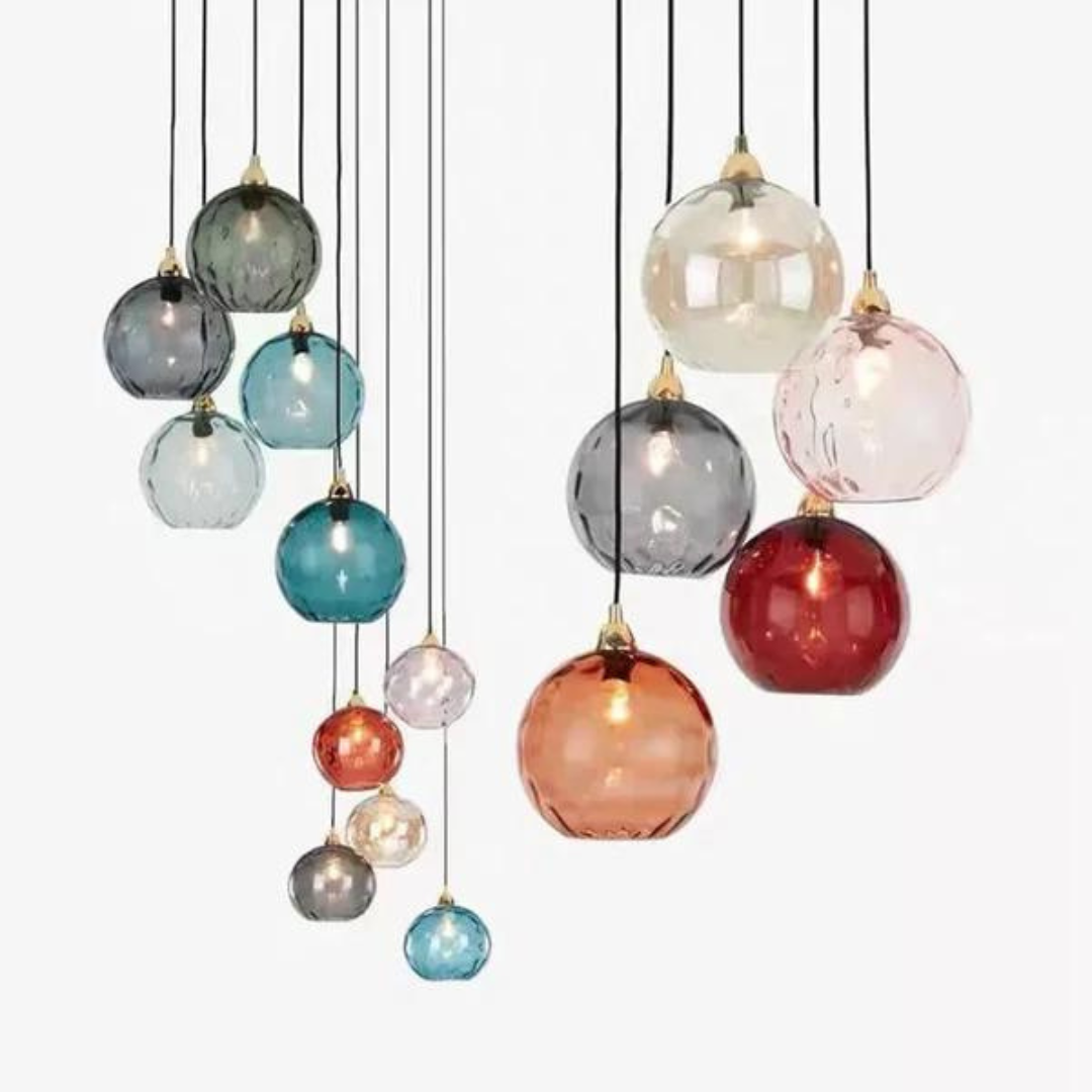 Maliben | Elegant Glass Sphere Pendant Lamp For Luxury Interiors